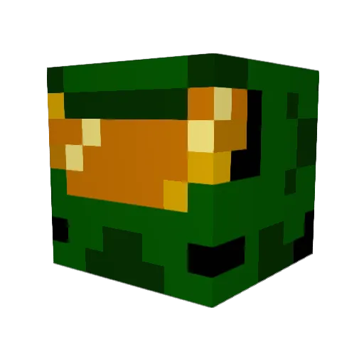 Spiteful_Spartan Minecraft avatar head, 3D render