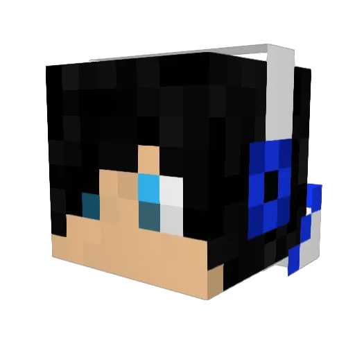 Spiteful_tag Minecraft avatar head, 3D render