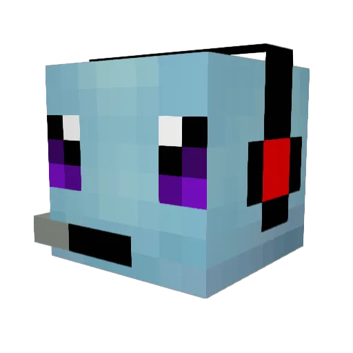 SplashMinecraft Minecraft avatar head, 3D render