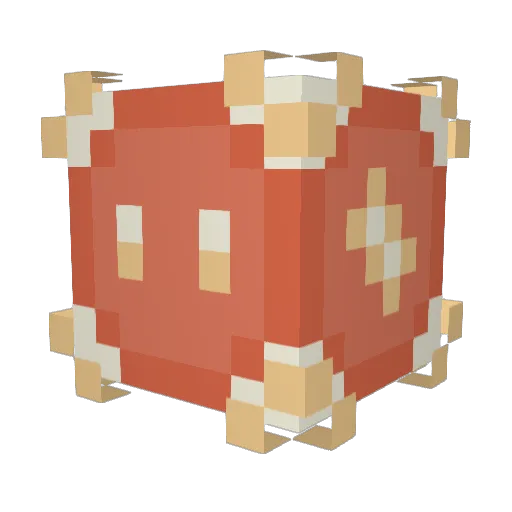 SplatAle Minecraft avatar head, 3D render