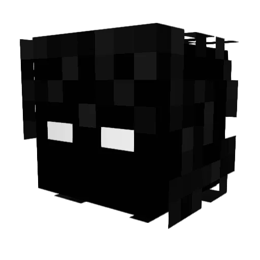 Splatl1n96 Minecraft avatar head, 3D render