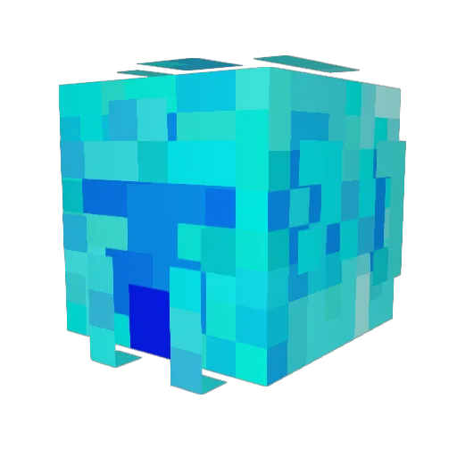 Splatty42 Minecraft avatar head, 3D render