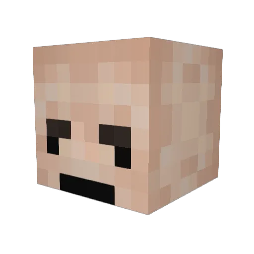 Minecraft-Avatar von SplendidCafe: Kopf als 3D-Render