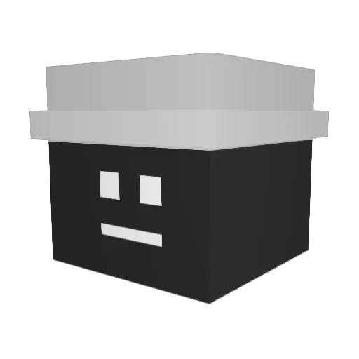 Splix1234 Minecraft avatar head, 3D render