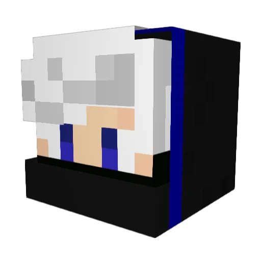 Sploder4432 Minecraft avatar head, 3D render
