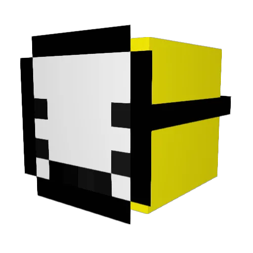 SplorgBob Minecraft avatar head, 3D render