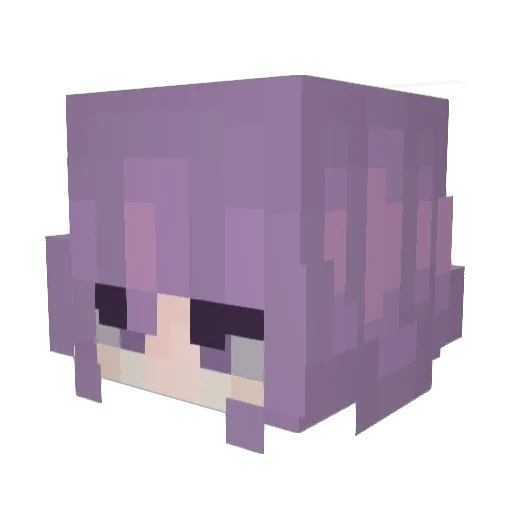 Spo234 Minecraft avatar head, 3D render