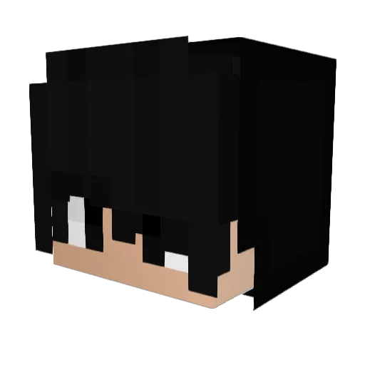 SpoZ7y Minecraft avatar head, 3D render