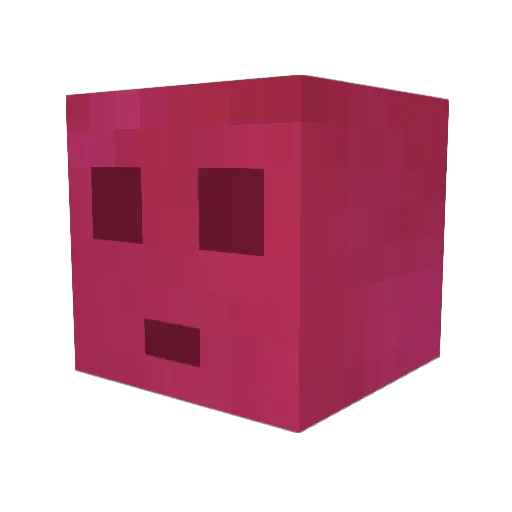 Spoftie Minecraft avatar head, 3D render