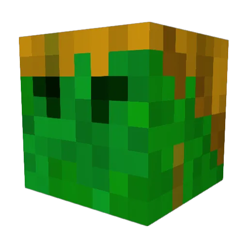 SpoiledPainter2v Minecraft avatar head, 3D render