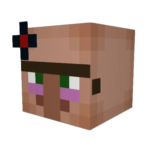 Spoiledmilk_1234 Minecraft avatar head, 3D render