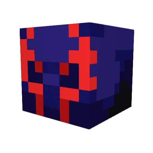 Spooder_Man_13 Minecraft avatar head, 3D render