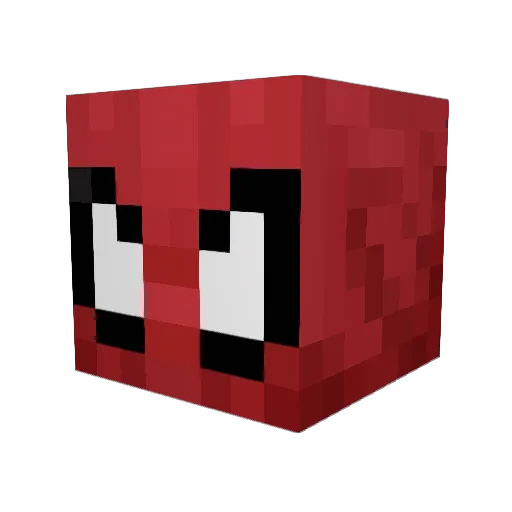 Spooder_Pooder Minecraft avatar head, 3D render