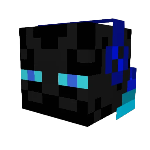 Spooderman07 Minecraft avatar head, 3D render