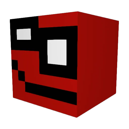 SpoodermanAlt25 Minecraft avatar head, 3D render