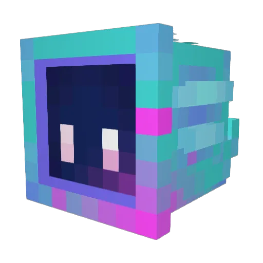 SpookDogo2012 Minecraft avatar head, 3D render