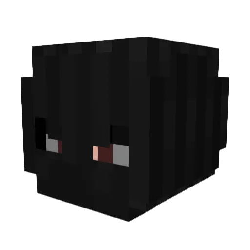 Spook_shake Minecraft avatar head, 3D render