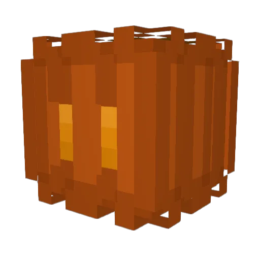 Spooka001 Minecraft avatar head, 3D render