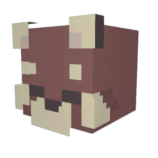 Spookeh_boiii Minecraft avatar head, 3D render
