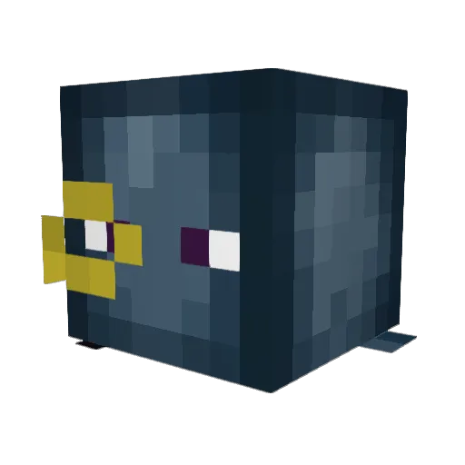 Spookie_Main Minecraft avatar head, 3D render
