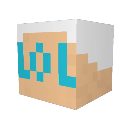 SpookshowZombie Minecraft avatar head, 3D render