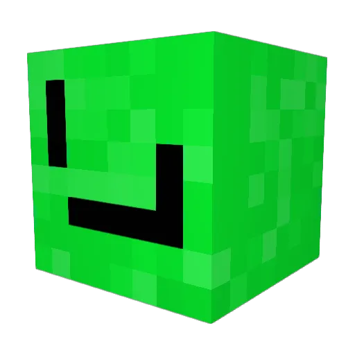 Spooky2032 Minecraft avatar head, 3D render