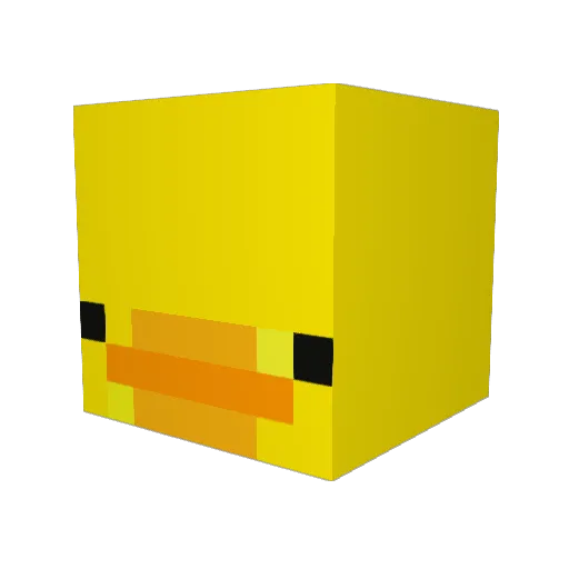 SpookyPoison Minecraft avatar head, 3D render