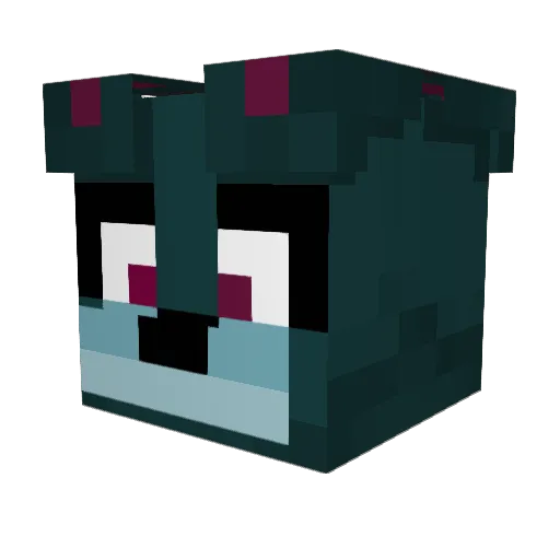 Spooky_5578 Minecraft avatar head, 3D render