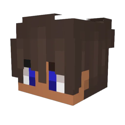 Spooky_Frags Minecraft avatar head, 3D render