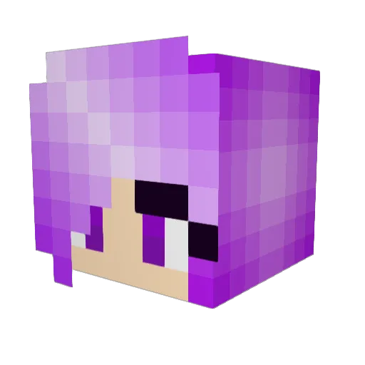 Spookycheese_ Minecraft avatar head, 3D render