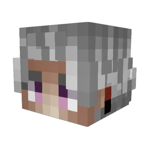 Spookyshumin__ Minecraft avatar head, 3D render