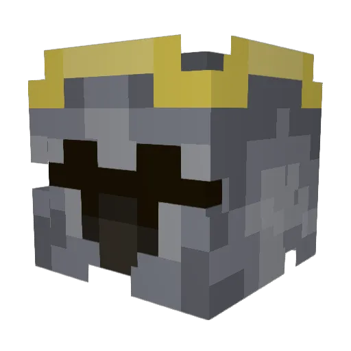 SpoonFoot20 Minecraft avatar head, 3D render