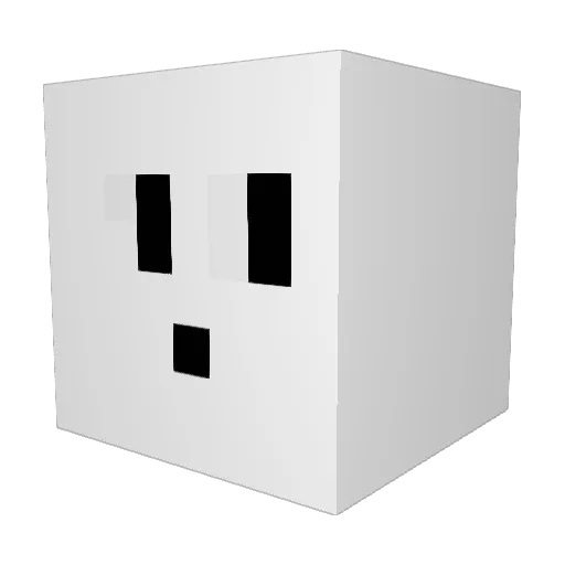 SpoonkhyYT Minecraft avatar head, 3D render