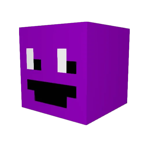 Spoontius Minecraft avatar head, 3D render