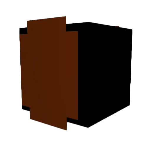 Spoooooonn Minecraft avatar head, 3D render