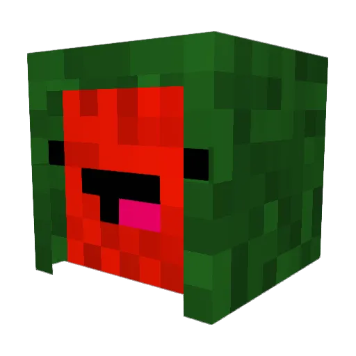 SpoopyGuy101 Minecraft avatar head, 3D render