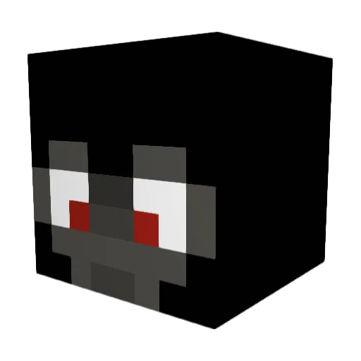 Spootnikz Minecraft avatar head, 3D render