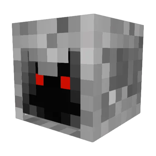 SporeTec Minecraft avatar head, 3D render