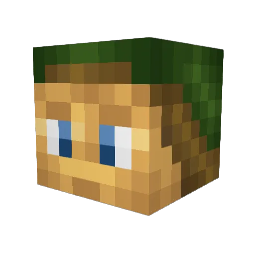 Sporky07 Minecraft avatar head, 3D render