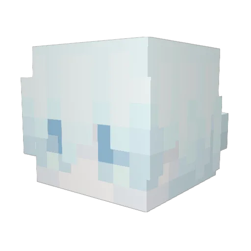 SportowaPerla Minecraft avatar head, 3D render