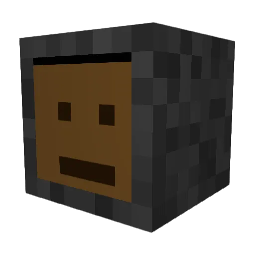 Sportxx Minecraft avatar head, 3D render