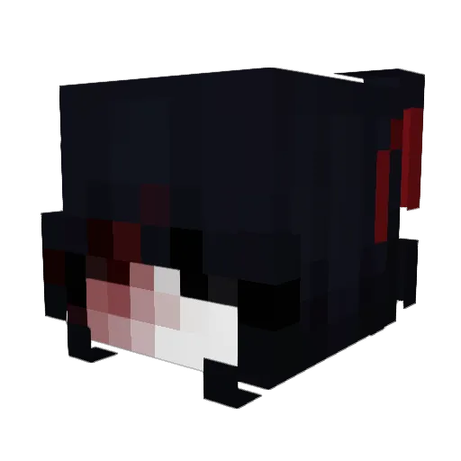 Spotifyvibe Minecraft avatar head, 3D render