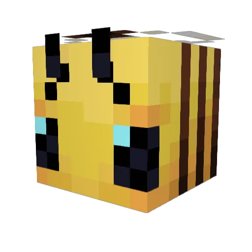 Spotsallover Minecraft avatar head, 3D render