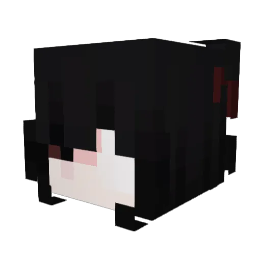 Spottzs7 Minecraft avatar head, 3D render