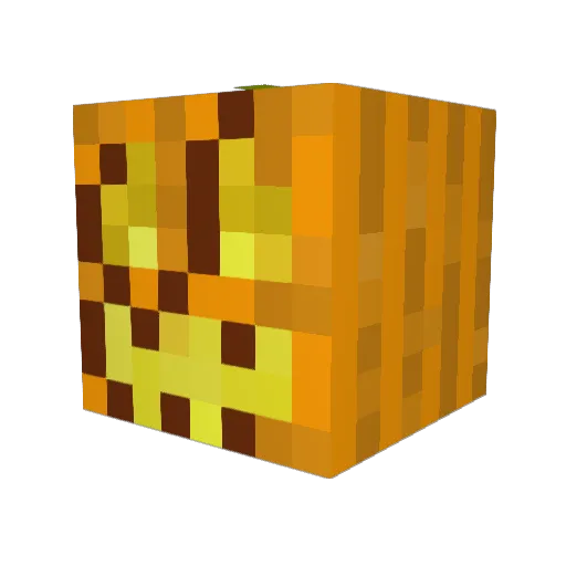 Spplaart Minecraft avatar head, 3D render