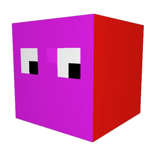 Spr1nt1e Minecraft avatar head, 3D render
