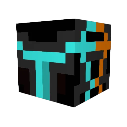 SprDave Minecraft avatar head, 3D render