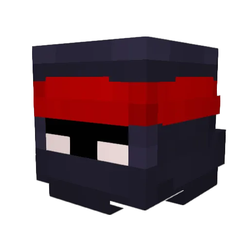 Spr_yz Minecraft avatar head, 3D render