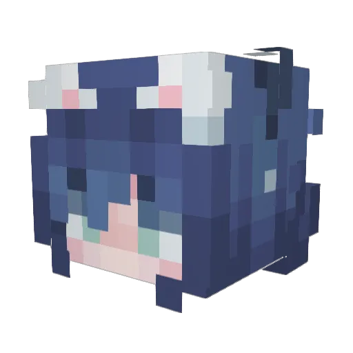 Sprengmeister07 Minecraft avatar head, 3D render