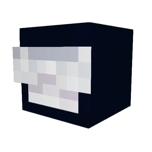 SprigSprout Minecraft avatar head, 3D render